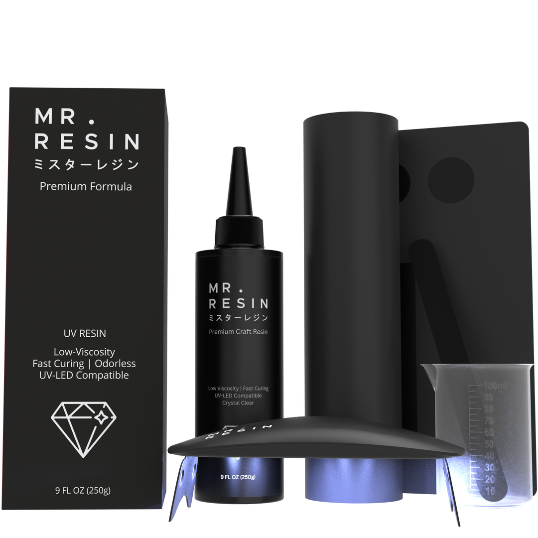Mr.Resin™ Original Craft UV Resin 36oz (1kg) Crystal Clear Hard