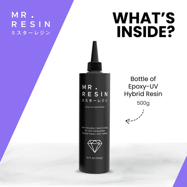 MR. RESIN UV Resin (500g) New Formula!