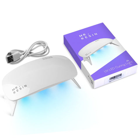 Mr. Resin 6w Fast Curing Mini UV - LED Curing Light for Resin and Resin Crafting-
